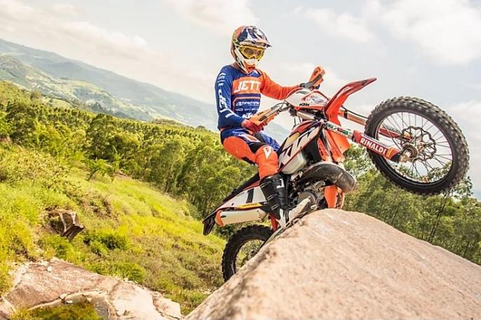 Rigor Rico defende o Brasil no Latino Americano de Hard Enduro