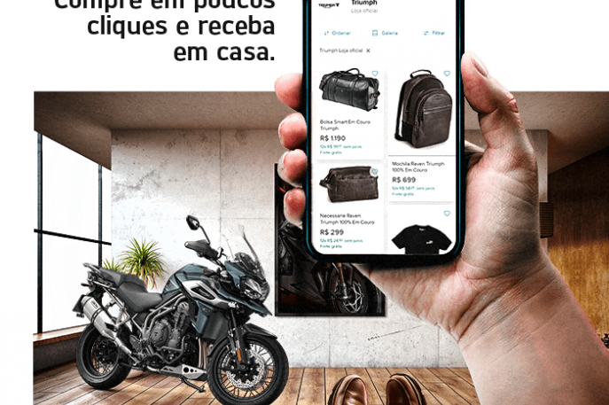  Triumph Brasil agora no Mercado Livre!