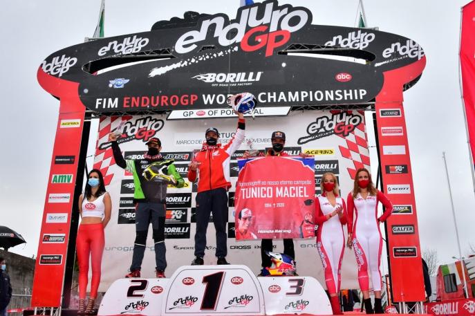 Bruno Crivilin sobe ao pódio mais uma vez no Mundial de Enduro em Portugal