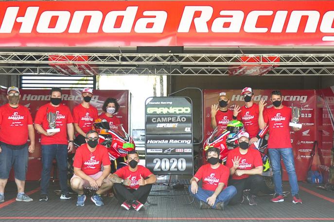 Honda Racing encerra temporada 2020 com títulos em todas as modalidades