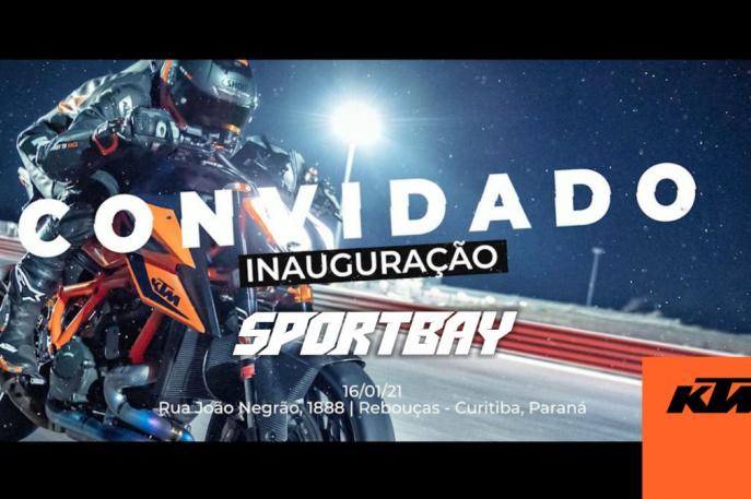 KTM Sportbay será inaugurada neste sábado, em Curitiba (PR)