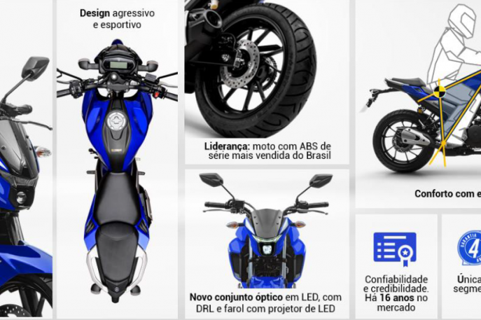 YAMAHA FAZER FZ25 ABS 2022 FEITA PARA QUEM ESCOLHE AVANÇAR