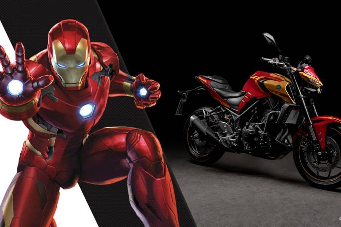 YAMAHA dá continuidade à Collab com Marvel e lança MT-03 Homem de Ferro