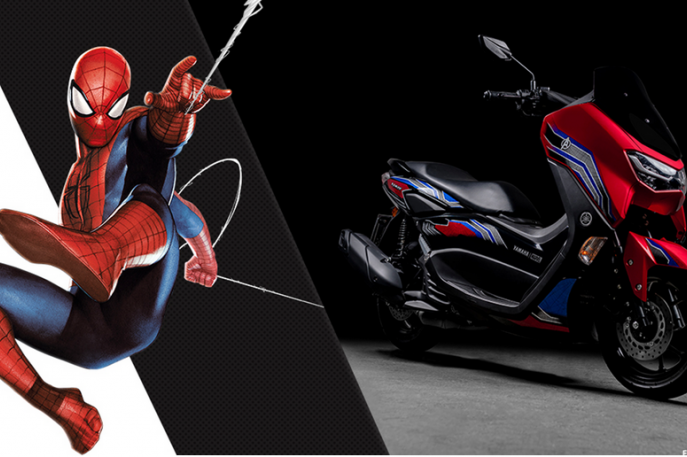 Yamaha NMAX Homem-Aranha é o novo lançamento da Collab com a Marvel