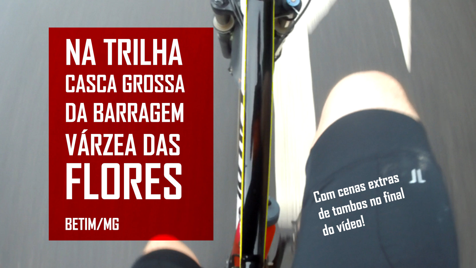 Vídeo novo no ar! Na Trilha Casca Grossa da Barragem Várzea das Flores