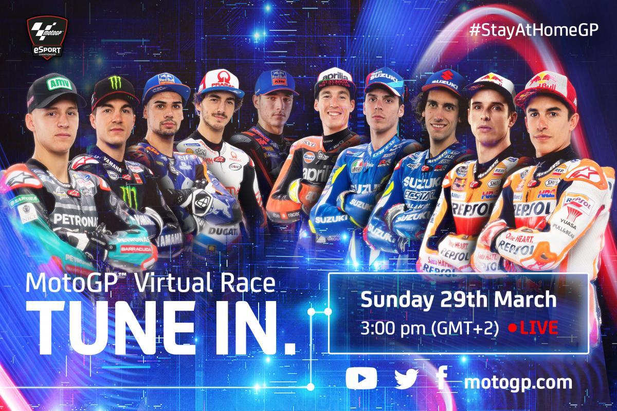 Corrida Virtual de MotoGP ™: tudo o que você precisa saber!