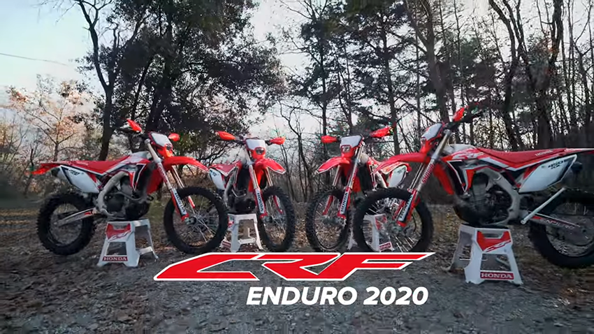 Honda CRF 2020 para enduro!