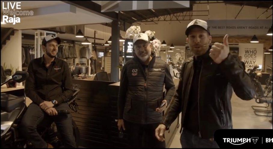 Triumph BH inaugura nova loja via rede social!