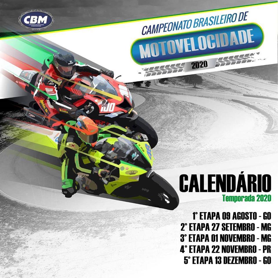 Divulgado calendário de Motovelociade 2020