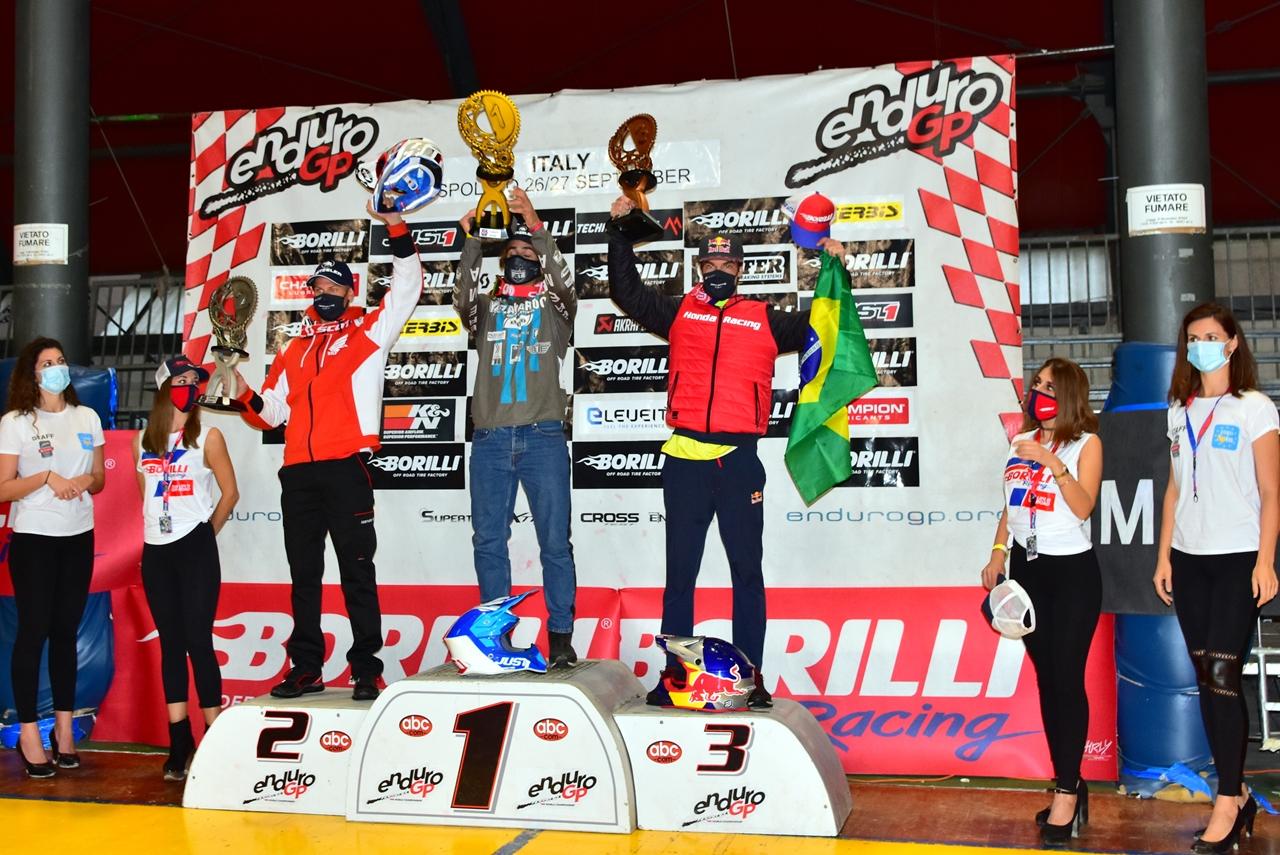Bruno Crivilin repete resultado histórico no Mundial de Enduro e vai ao pódio no GP da Itália