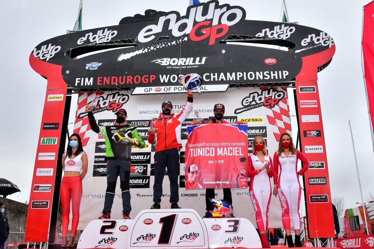 Bruno Crivilin sobe ao pódio mais uma vez no Mundial de Enduro em Portugal