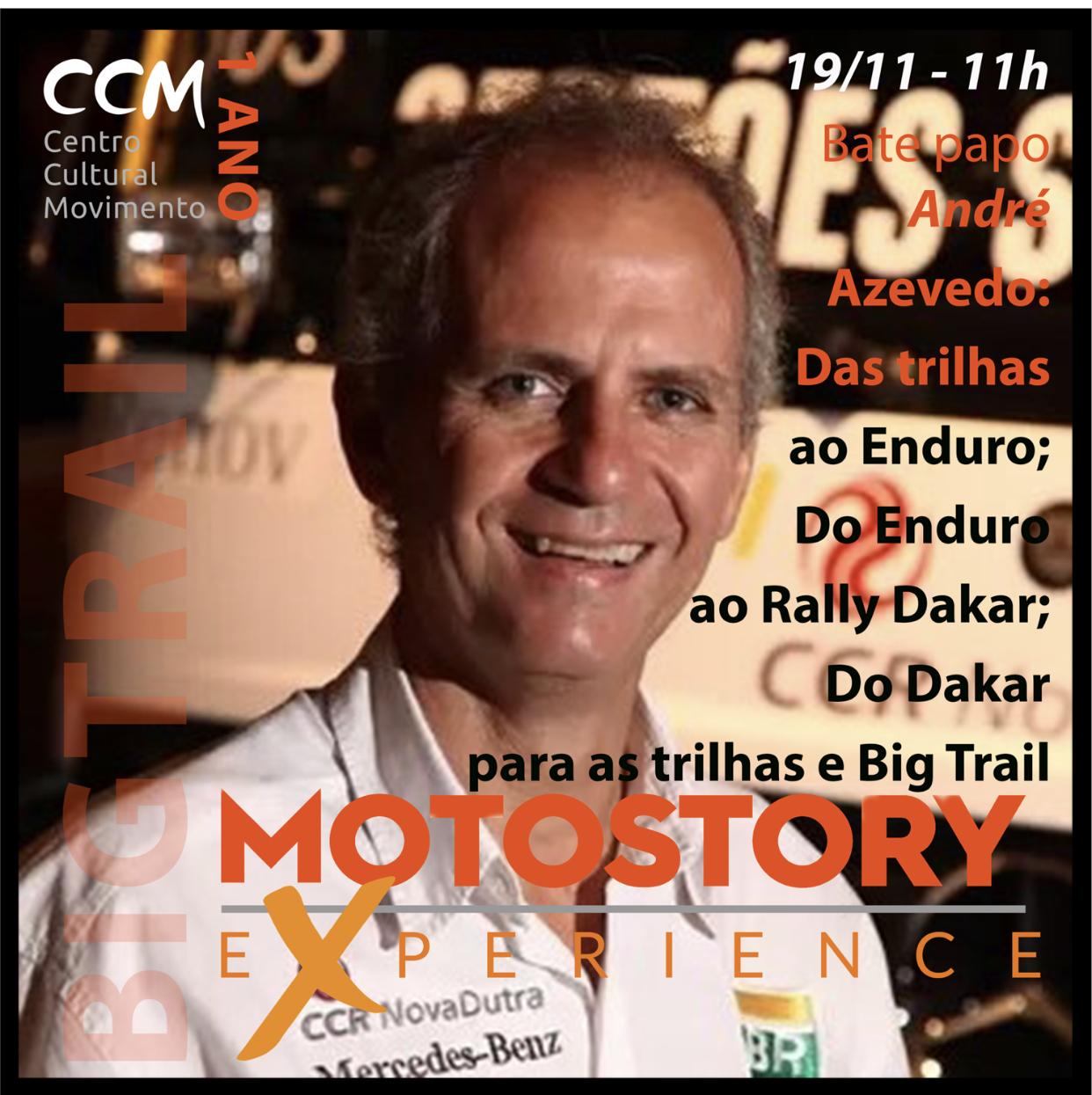 Bate-papo com André Azevedo, rally fotográfico e muito mais. Confira programação  completa dos últimos dias do 'MOTOSTORY EXPERIENCE'
